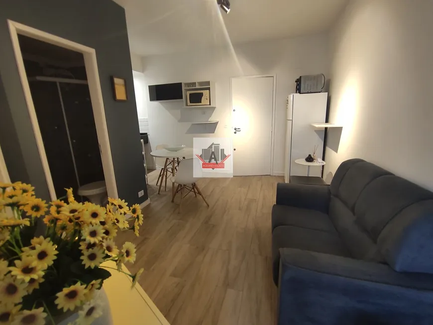 Foto 1 de Apartamento com 1 Quarto para alugar, 30m² em Moema, São Paulo