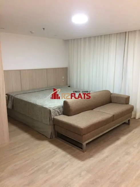 Foto 1 de Flat com 1 Quarto à venda, 28m² em Indianópolis, São Paulo