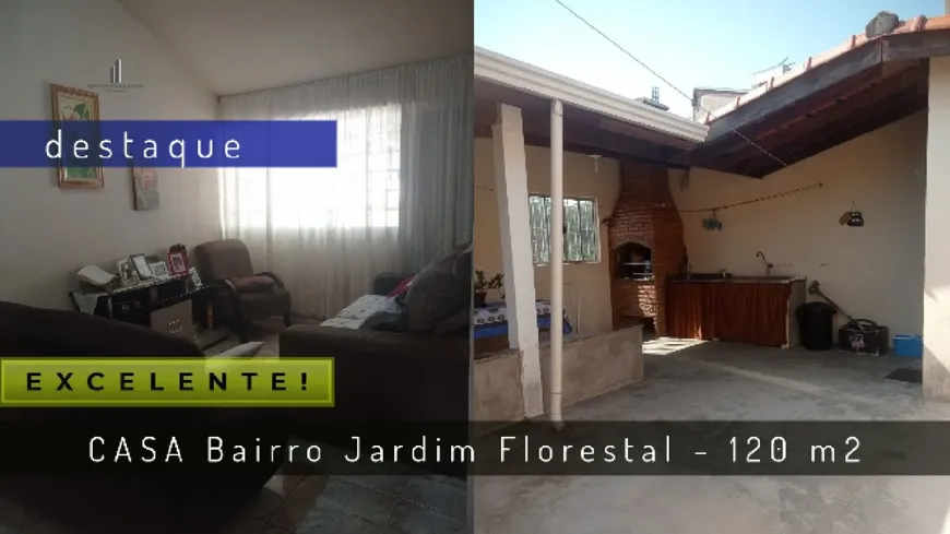 Foto 1 de Casa com 3 Quartos à venda, 120m² em Jardim Florestal, Jundiaí