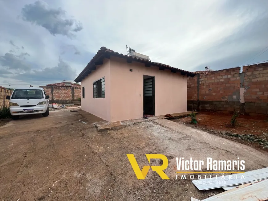 Foto 1 de Casa com 2 Quartos à venda, 70m² em Loteamento Novo Pao de Acucar, Araxá