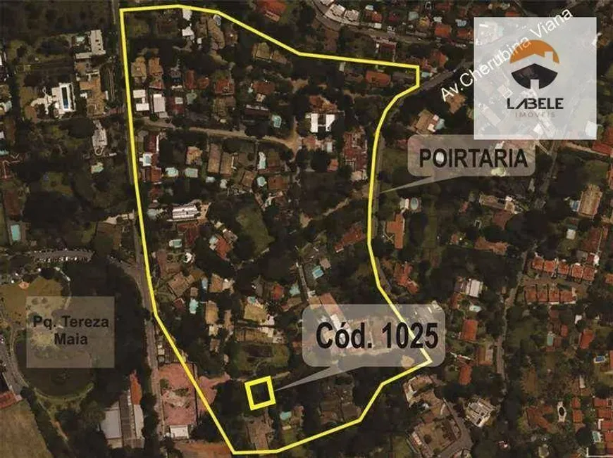 Foto 1 de Lote/Terreno à venda, 907m² em Granja Viana, Cotia