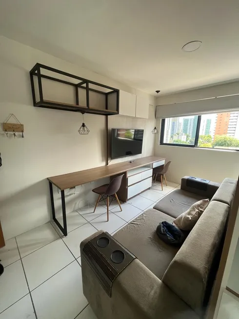 Foto 1 de Apartamento com 1 Quarto para alugar, 35m² em Graças, Recife