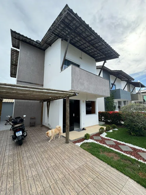 Foto 1 de Casa de Condomínio com 4 Quartos para alugar, 128m² em Boa Uniao Abrantes, Camaçari