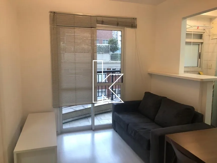 Foto 1 de Apartamento com 1 Quarto para alugar, 37m² em Vila Nova Conceição, São Paulo