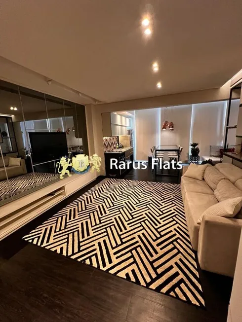 Foto 1 de Flat com 1 Quarto à venda, 67m² em Itaim Bibi, São Paulo