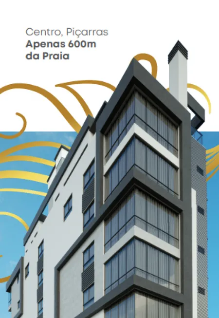 Foto 1 de Apartamento com 2 Quartos à venda, 93m² em Centro, Balneário Piçarras