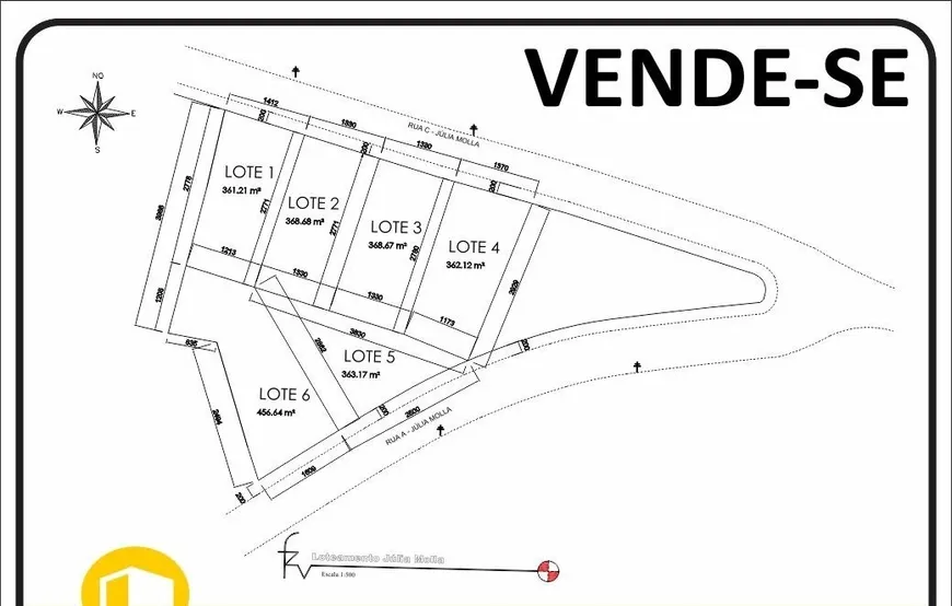 Foto 1 de Lote/Terreno à venda, 360m² em Julia Molla, Viçosa