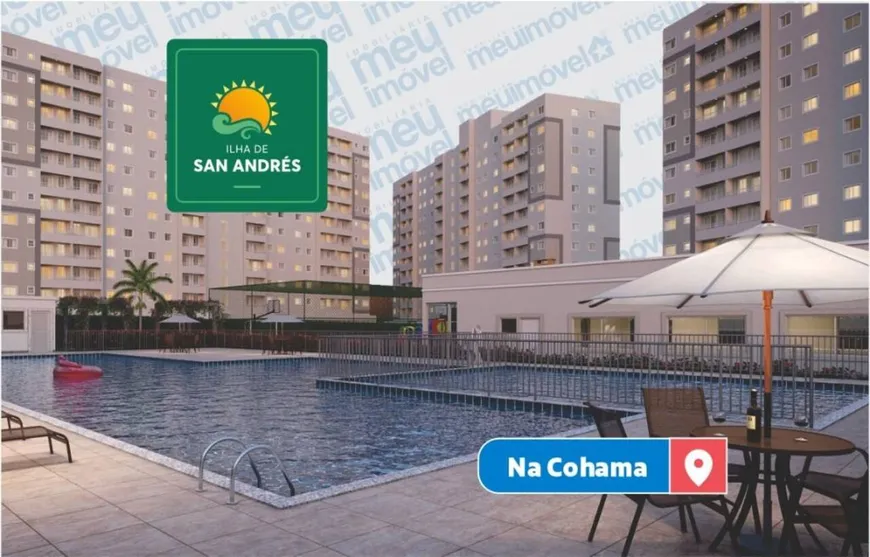 Foto 1 de Apartamento com 2 Quartos à venda, 43m² em Cohama, São Luís