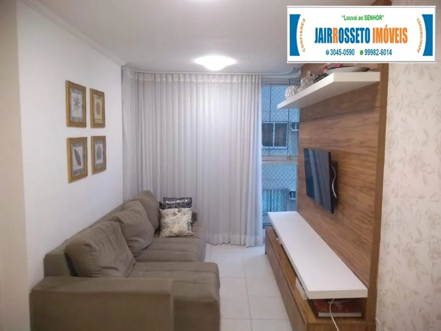 Foto 1 de Apartamento com 3 Quartos à venda, 90m² em Itapuã, Vila Velha