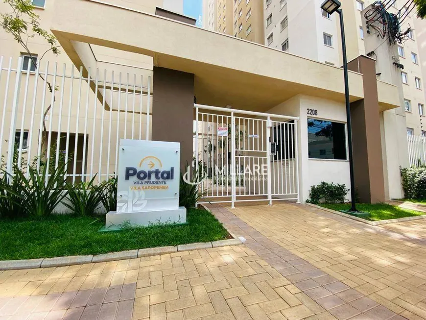 Foto 1 de Apartamento com 1 Quarto para alugar, 29m² em Vila Prudente, São Paulo