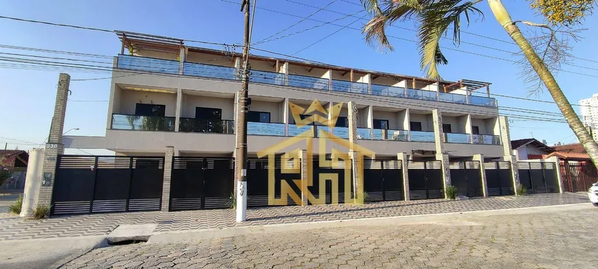 Foto 1 de Casa de Condomínio com 3 Quartos à venda, 90m² em Maracanã, Praia Grande