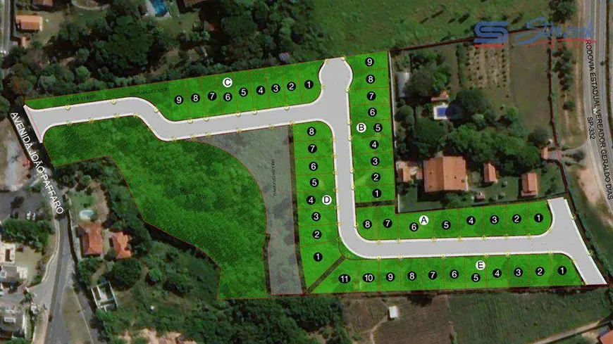 Foto 1 de Lote/Terreno à venda, 253m² em BAIRRO PINHEIRINHO, Vinhedo