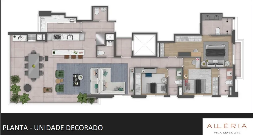 Foto 1 de Apartamento com 3 Quartos à venda, 143m² em Vila Mascote, São Paulo