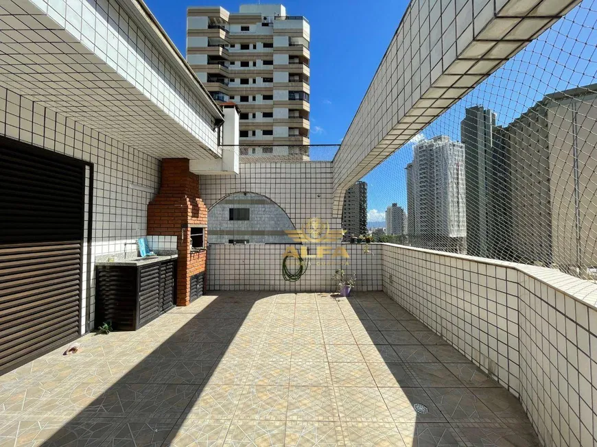 Foto 1 de Cobertura com 3 Quartos à venda, 100m² em Jardim Astúrias, Guarujá