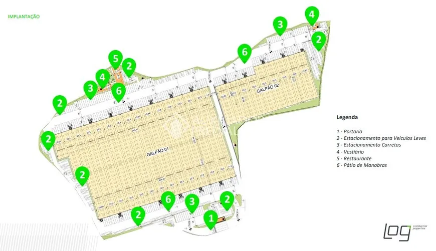 Foto 1 de Galpão/Depósito/Armazém para alugar, 2255m² em Alves Dias, São Bernardo do Campo