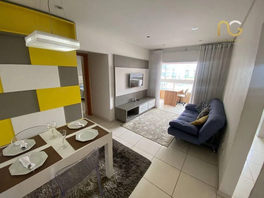 Foto 1 de Apartamento com 1 Quarto à venda, 60m² em Cidade Ocian, Praia Grande