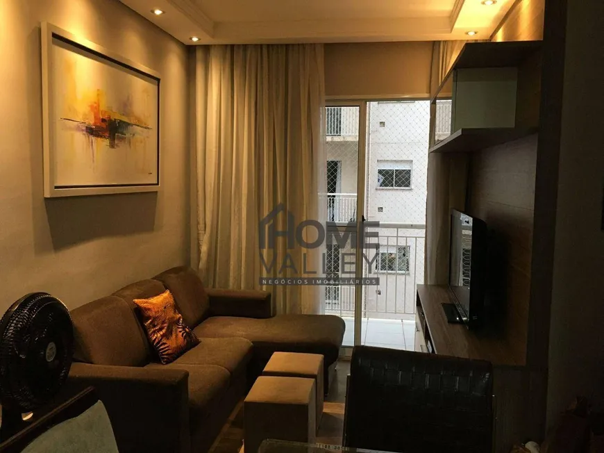 Foto 1 de Apartamento com 2 Quartos à venda, 54m² em VILA FAUSTINA II, Valinhos