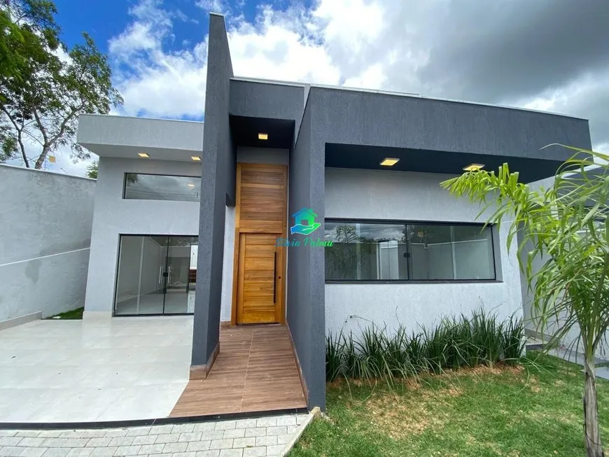 Foto 1 de Casa com 3 Quartos à venda, 160m² em Sobradinho, Lagoa Santa