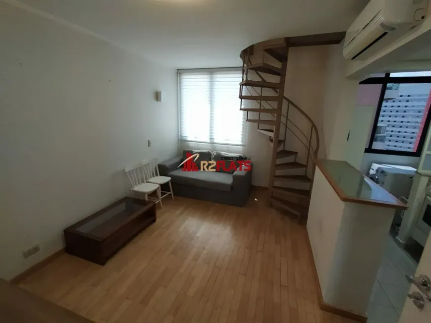 Foto 1 de Flat com 1 Quarto para alugar, 44m² em Vila Olímpia, São Paulo