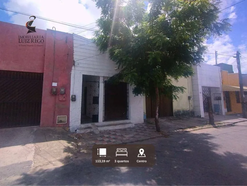 Foto 1 de Imóvel Comercial com 3 Quartos para alugar, 113m² em Centro, Fortaleza