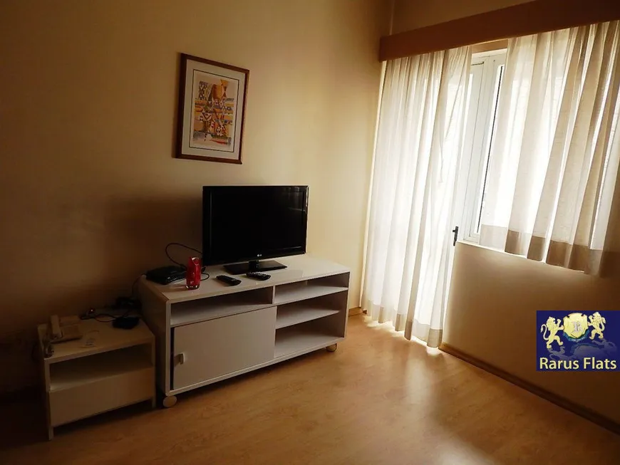 Foto 1 de Flat com 1 Quarto para alugar, 38m² em Jardins, São Paulo