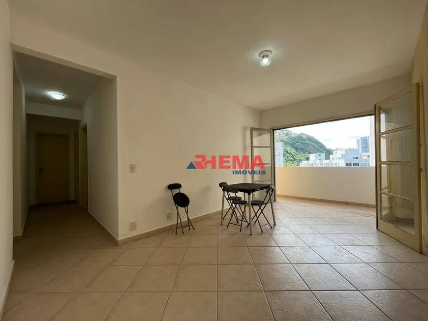 Foto 1 de Apartamento com 2 Quartos à venda, 83m² em José Menino, Santos