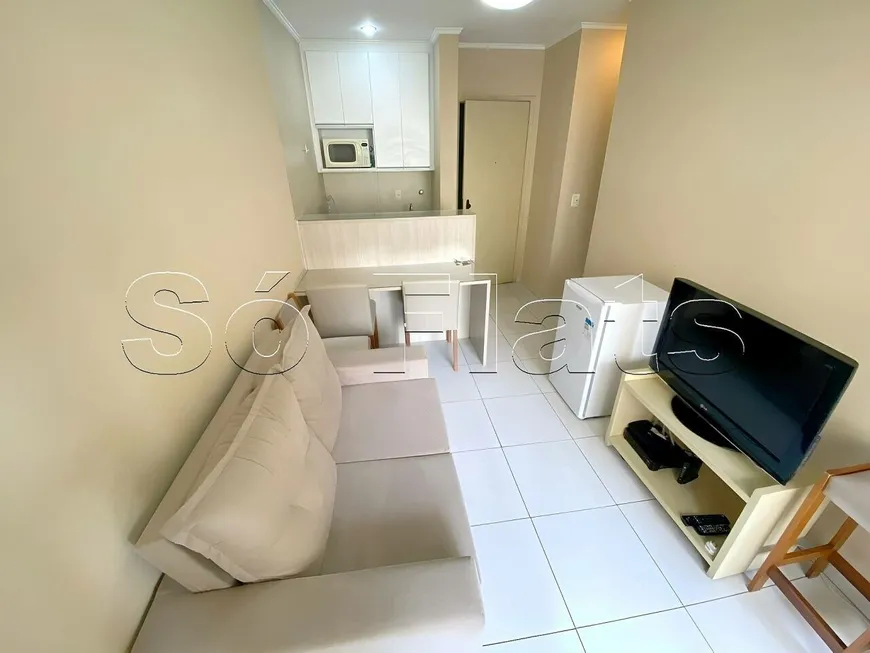 Foto 1 de Flat com 1 Quarto à venda, 32m² em Ibirapuera, São Paulo