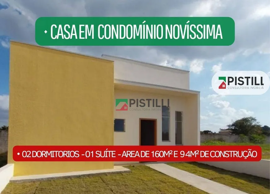 Foto 1 de Casa de Condomínio com 2 Quartos à venda, 94m² em Quiririm, Taubaté