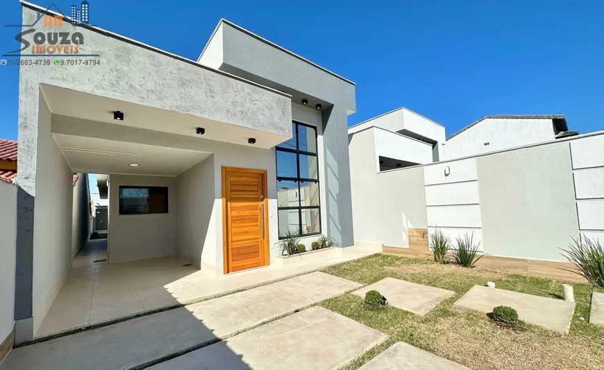 Foto 1 de Casa com 3 Quartos à venda, 120m² em Jardim Atlântico Oeste, Maricá