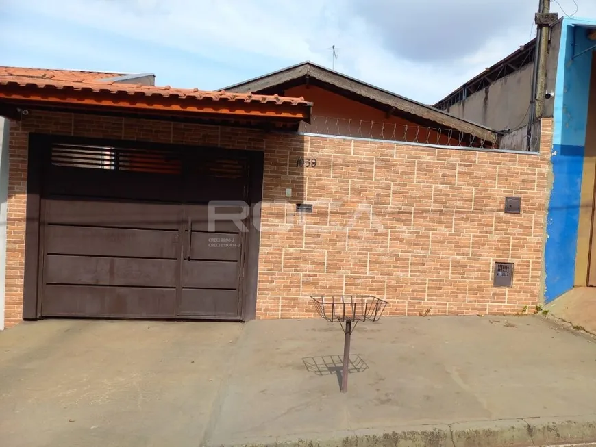 Foto 1 de Casa com 3 Quartos à venda, 90m² em Residencial Astolpho Luiz do Prado, São Carlos