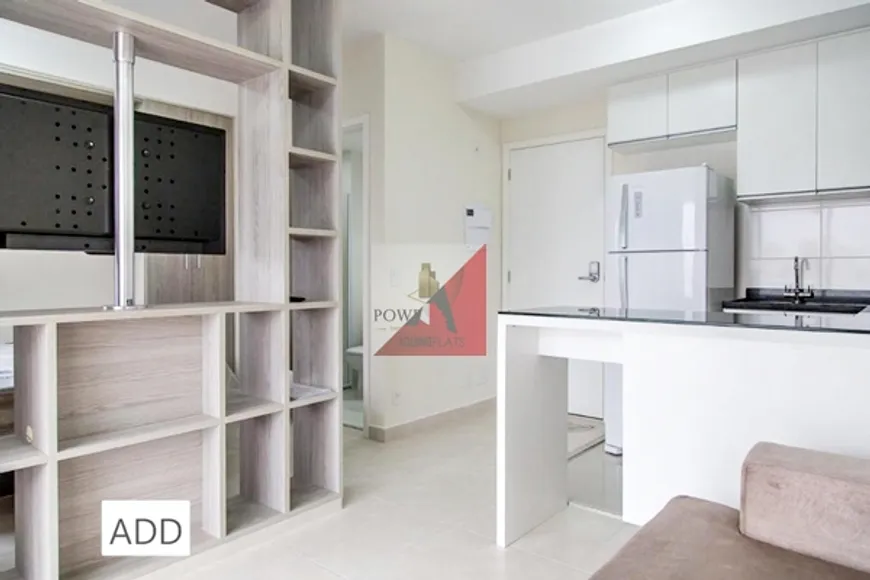 Foto 1 de Flat com 1 Quarto para alugar, 38m² em Cidade Monções, São Paulo