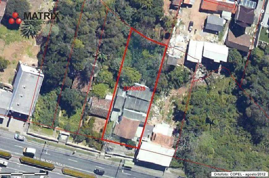 Foto 1 de Lote/Terreno à venda, 652m² em Mercês, Curitiba