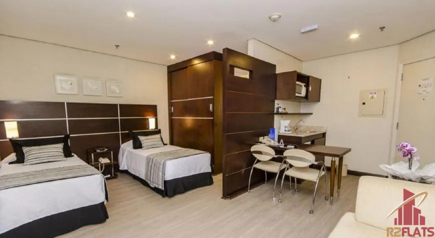 Foto 1 de Flat com 1 Quarto à venda, 28m² em Chácara Santo Antônio, São Paulo