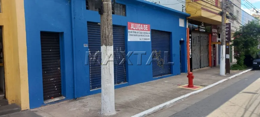 Foto 1 de Ponto Comercial para alugar, 700m² em Santana, São Paulo