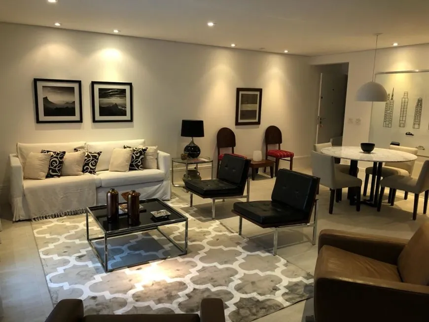 Foto 1 de Flat com 3 Quartos à venda, 105m² em Jardins, São Paulo