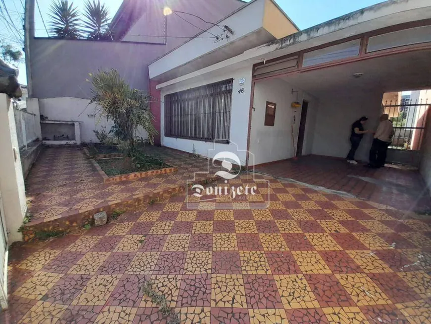 Foto 1 de Casa com 3 Quartos para venda ou aluguel, 138m² em Vila Bastos, Santo André