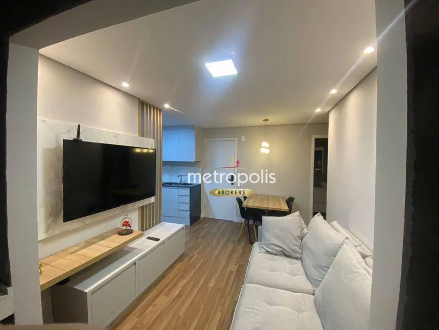 Foto 1 de Apartamento com 2 Quartos à venda, 48m² em Vila Metalurgica, Santo André