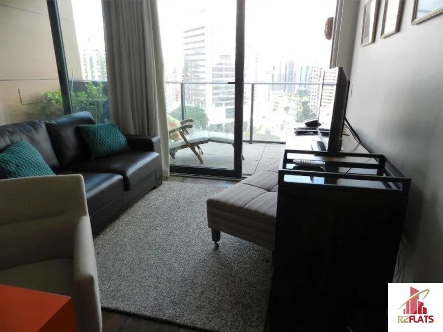 Foto 1 de Flat com 1 Quarto para alugar, 42m² em Vila Nova Conceição, São Paulo