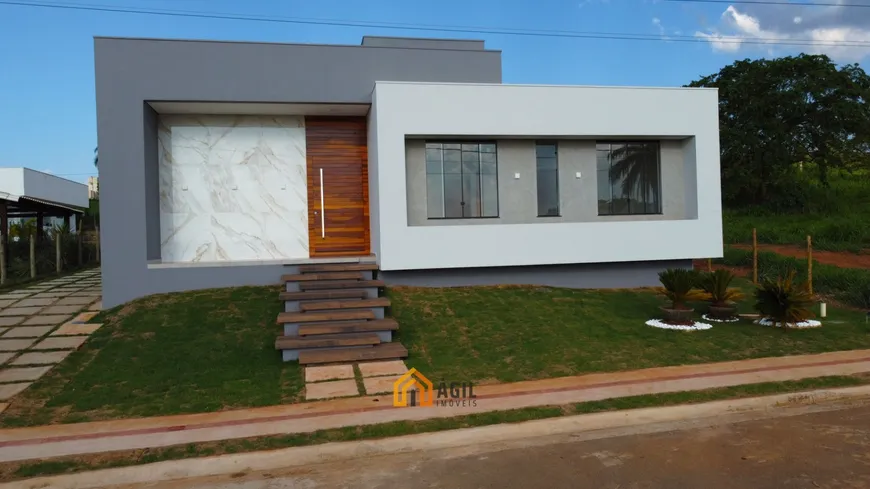 Foto 1 de Casa de Condomínio com 4 Quartos à venda, 227m² em Residencial Ouro Velho, Igarapé