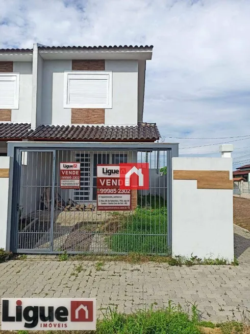 Foto 1 de Casa de Condomínio com 2 Quartos à venda, 69m² em Várzea, Santa Cruz do Sul