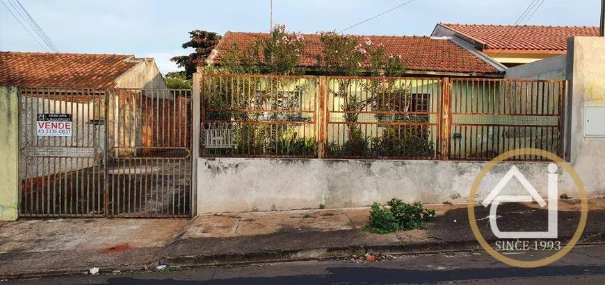 Foto 1 de Casa com 3 Quartos à venda, 70m² em Conjunto Habitacional Jose Giordano, Londrina