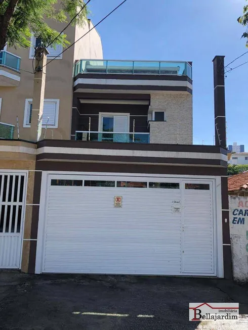 Foto 1 de Sobrado com 3 Quartos à venda, 250m² em Vila Marina, Santo André