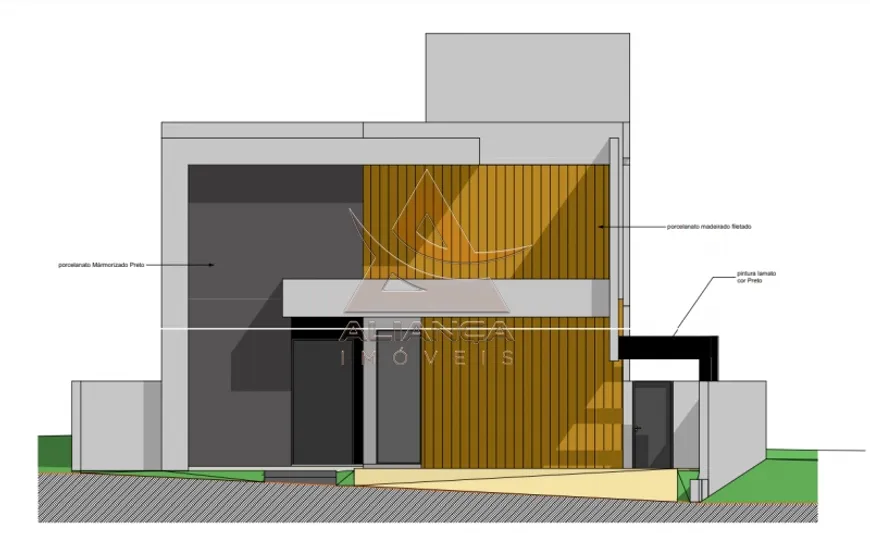 Foto 1 de Casa de Condomínio com 4 Quartos à venda, 450m² em Jardim Olhos d Agua, Ribeirão Preto