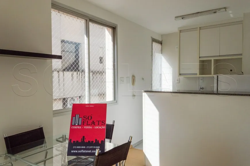 Foto 1 de Flat com 1 Quarto para alugar, 48m² em Moema, São Paulo