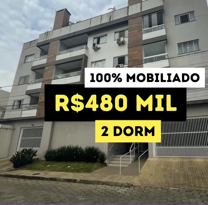 Foto 1 de Apartamento com 2 Quartos à venda, 55m² em São Vicente, Itajaí