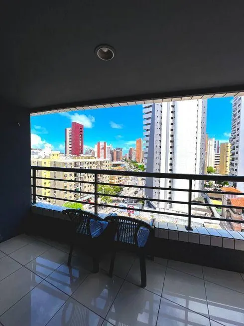 Foto 1 de Flat com 1 Quarto para venda ou aluguel, 68m² em Meireles, Fortaleza