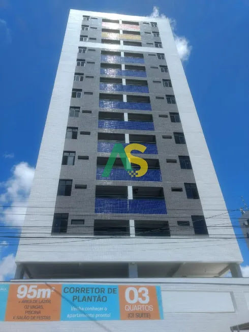 Foto 1 de Apartamento com 3 Quartos à venda, 95m² em Piedade, Jaboatão dos Guararapes