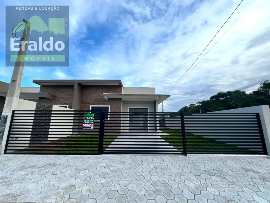 Foto 1 de Casa com 2 Quartos à venda, 55m² em Balneário Ipacaraí, Matinhos