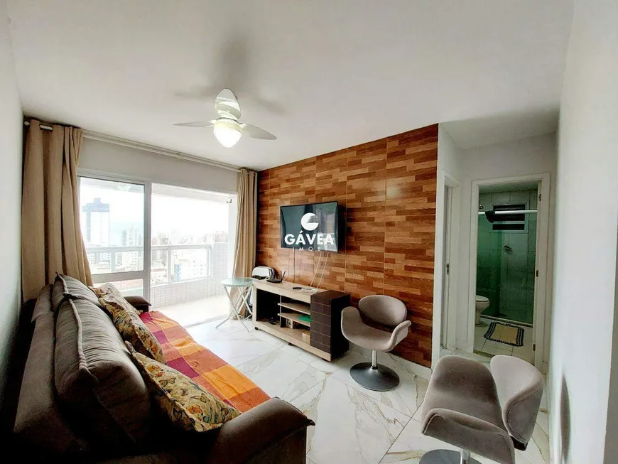 Foto 1 de Apartamento com 1 Quarto à venda, 50m² em Vila Valença, São Vicente