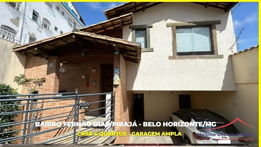 Foto 1 de Casa com 4 Quartos à venda, 318m² em Pirajá, Belo Horizonte